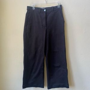 Everlane Wide Leg Black Pants